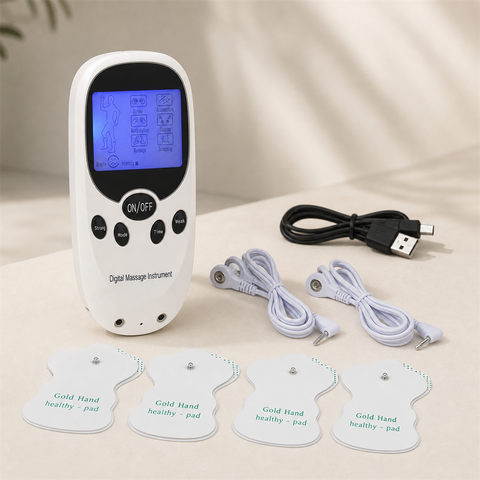 PulseRelief™ Pro Dual-Channel TENS Massager product overview