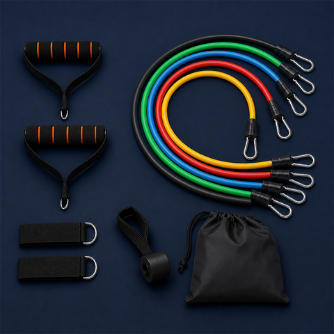 FlexBand™ 11-Piece Resistance Workout System product overview