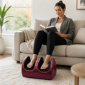 FootRevive™ Shiatsu Foot Massager shown in everyday use