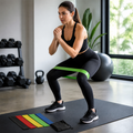 FlexBand™ 5-Level Resistance Band Set shown in everyday use