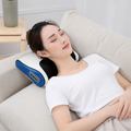 NeckRelax™ Shiatsu Massage Pillow shown in everyday use