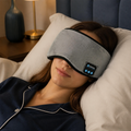 DreamSoft™ Contoured Sleep Mask shown in everyday use