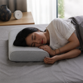 CloudRest™ Memory Foam Sleep Pillow shown in everyday use