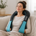 KneadEase™ Shiatsu Heat Massager shown in everyday use