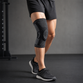 PatellaGuard™ Pro Spring Support Brace shown in everyday use