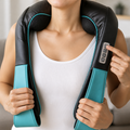 KneadEase™ Shiatsu Heat Massager fit and operation detail