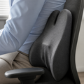 LumbarCloud™ Memory Foam Support Cushion fit and operation detail