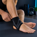 AnkleGuard™ Sports Compression Sleeve fit and operation detail