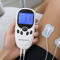 PulseRelief™ Pro Dual-Channel TENS Massager fit and operation detail