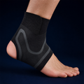 AnkleGuard™ Sports Compression Sleeve material and finish detail