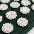 ZenMat™ Acupressure Mat & Pillow Set material and finish detail