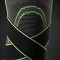 FlexKnee™ Sports Compression Sleeve material and finish detail