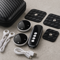PulseRelief™ Wireless TENS + EMS Unit material and finish detail