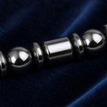 EarthCalm™ Magnetic Stone Bracelet material and finish detail