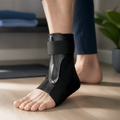 AnkleGuard™ Adjustable Support Brace in a second everyday setting