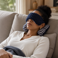 DreamSoft™ Weighted Travel Eye Pillow in a second everyday setting