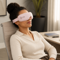 VisionRelief™ Heated Eye Massager in a second everyday setting