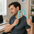 RollEase™ Manual Neck & Body Roller in a second everyday setting