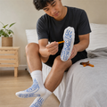 SoleRevive™ Acupressure Reflexology Socks in a second everyday setting