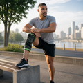 FlexKnee™ Sports Compression Sleeve in a second everyday setting