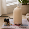 AuraCalm™ Ceramic Aroma Diffuser in a second everyday setting