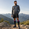 FlowFit™ Outdoor Sport Compression Socks in a second everyday setting