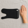 WristGuard™ Support Splint included items and scale