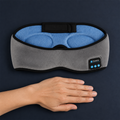 DreamSoft™ Contoured Sleep Mask included items and scale