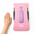 SpineRelease™ Back Stretch Board included items and scale