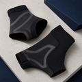 AnkleGuard™ Sports Compression Sleeve included items and scale