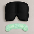 MigraineCool™ Cooling Relief Cap included items and scale