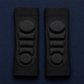 ElbowGuard™ Compression Support Brace included items and scale