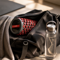RecoverRoll™ Adjustable Travel Foam Roller packaging and presentation